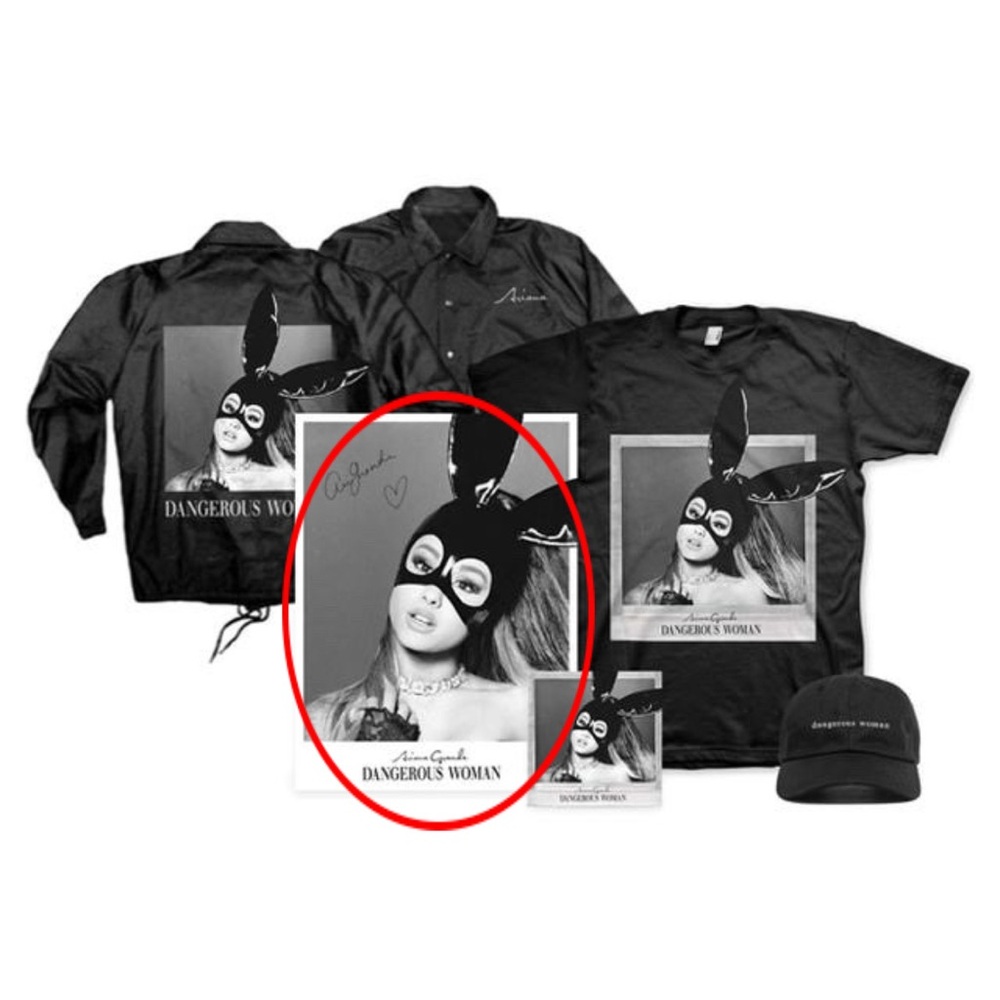 ISO ARIANA GRANDE DANGEROUS WOMAN SIGNED POSTER! (DO NOT BUY THIS LISTING)